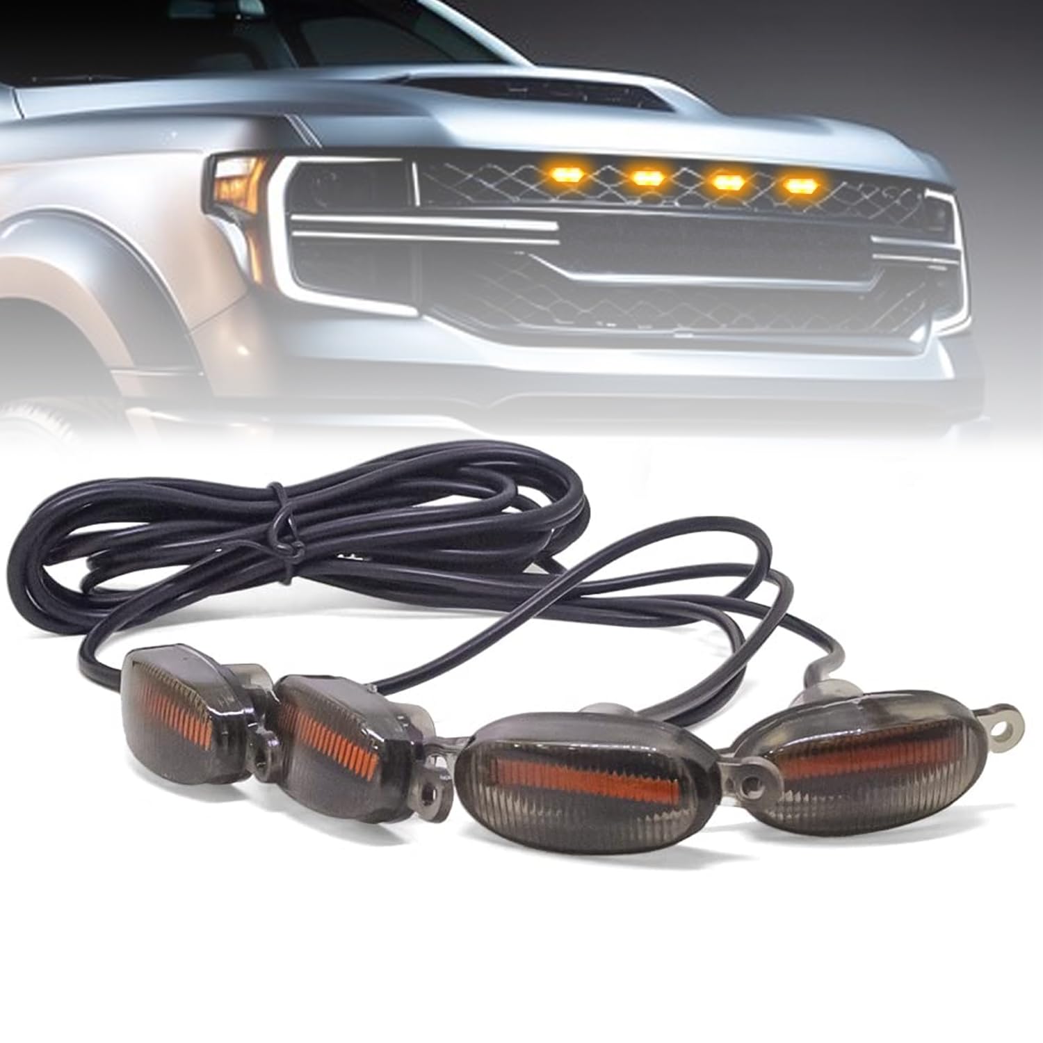 LED police red blue grill flash light LED police red blue grill flash light