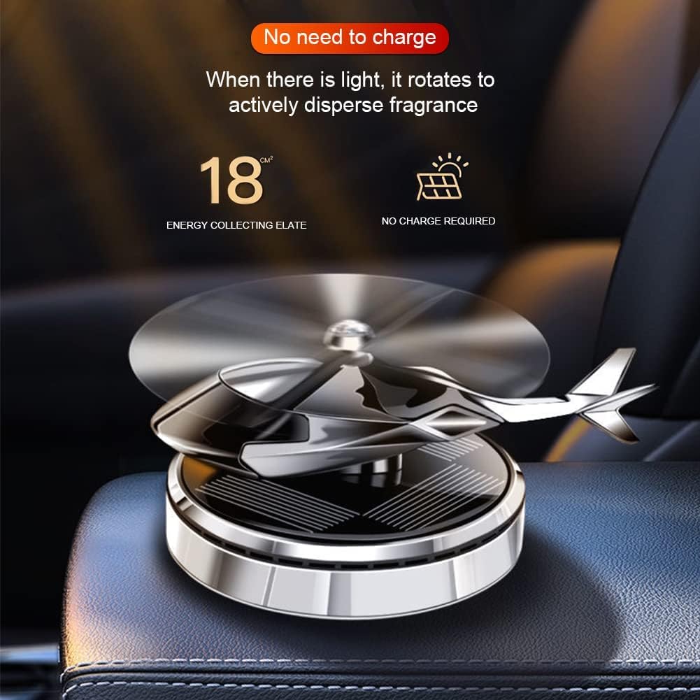 helicopter solar car air freshener aromatherapy car interior decoration accessories perfume diffuser (random color) helicopter solar car air freshener aromatherapy car interior decoration accessories perfume diffuser (random color)
