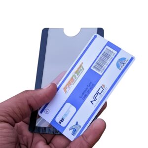acrylic fast tag card holder, universal car windshield card holder