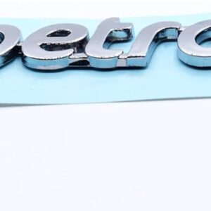 3d plastic decal for all cars & bikes (black silver) | pack of 1 | (copy)