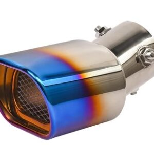 single tip car exhaust muffler bent pipe
