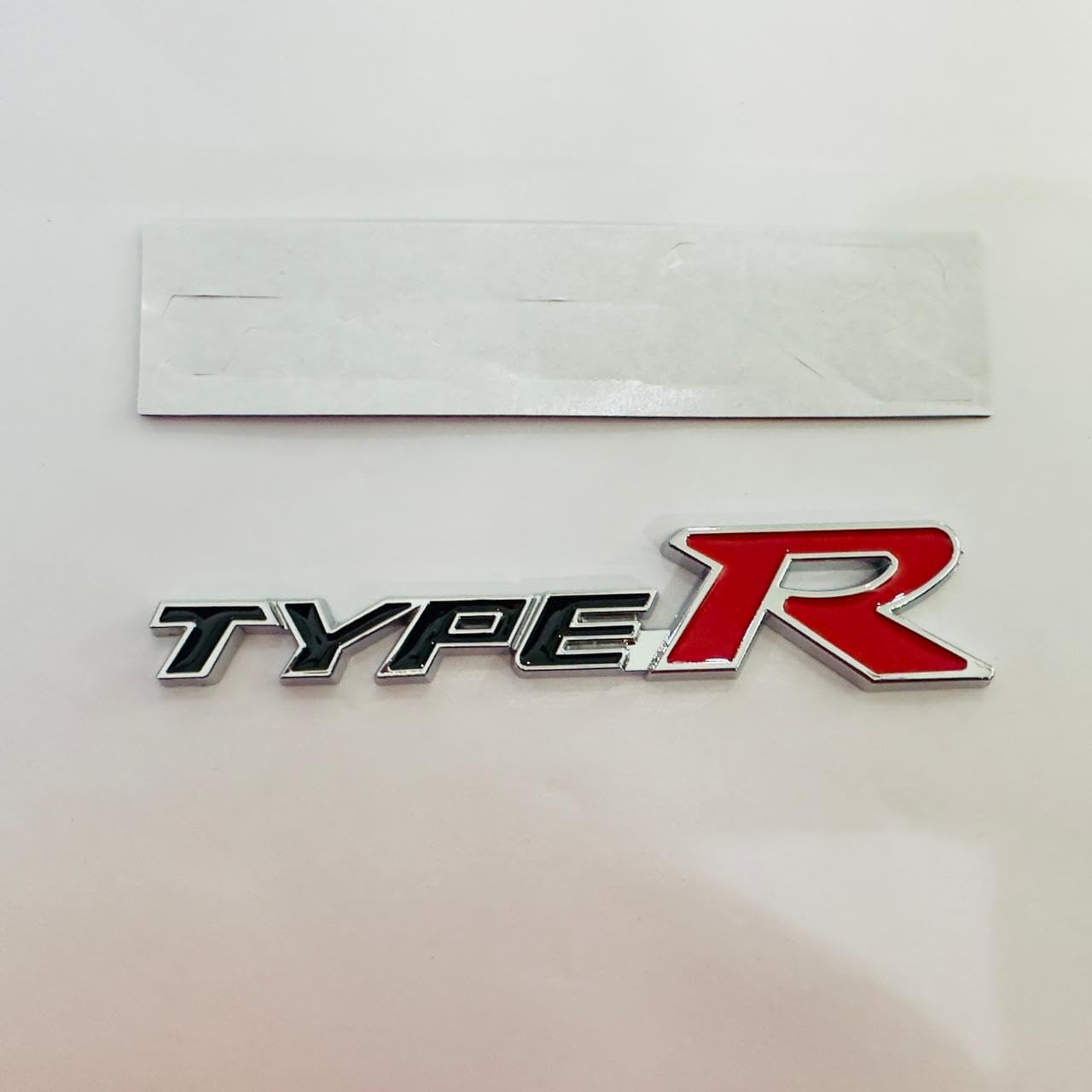 3d typer decal metal logo | black red |14.5x3cm 3d typer decal metal logo | black red |14.5x3cm
