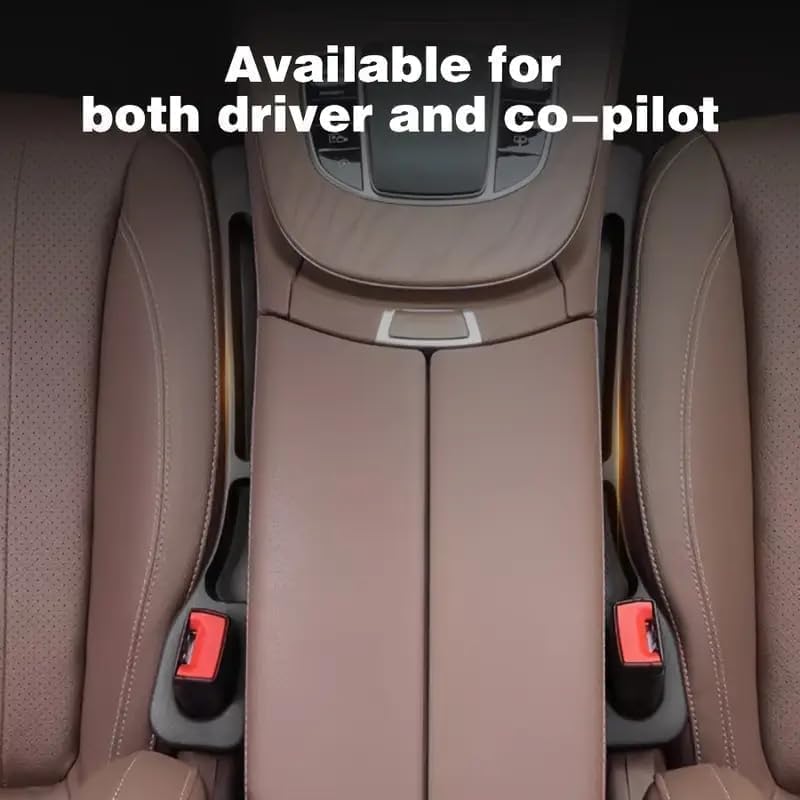 car seat gap filler organizer pu leather console side storage box, car accessories for phones, keys, coins, and more (2 pcs brown) car seat gap filler organizer pu leather console side storage box, car accessories for phones, keys, coins, and more (2 pcs brown)