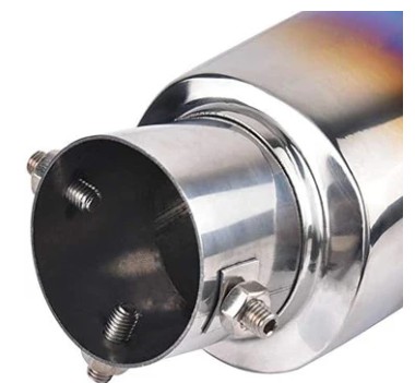 single tip car exhaust muffler bent pipe single tip car exhaust muffler bent pipe