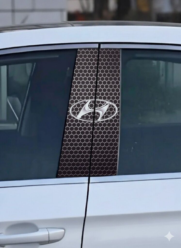 Hyundai Logo Car Pillar Sticker Hyundai car pillar sticker (copy)