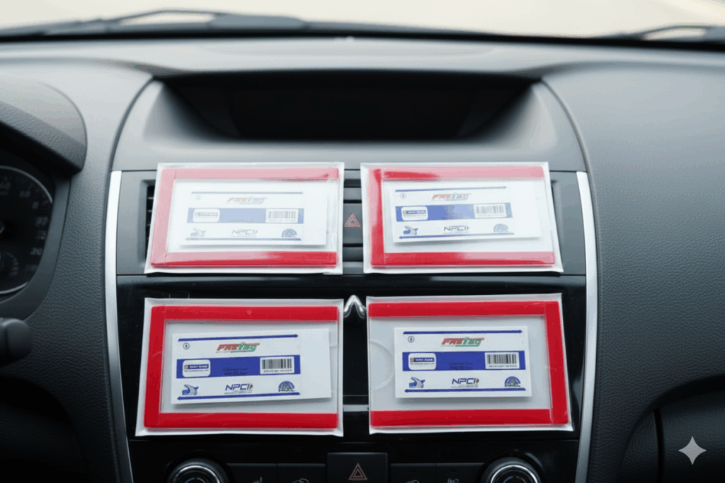 fast tag holders set of 4