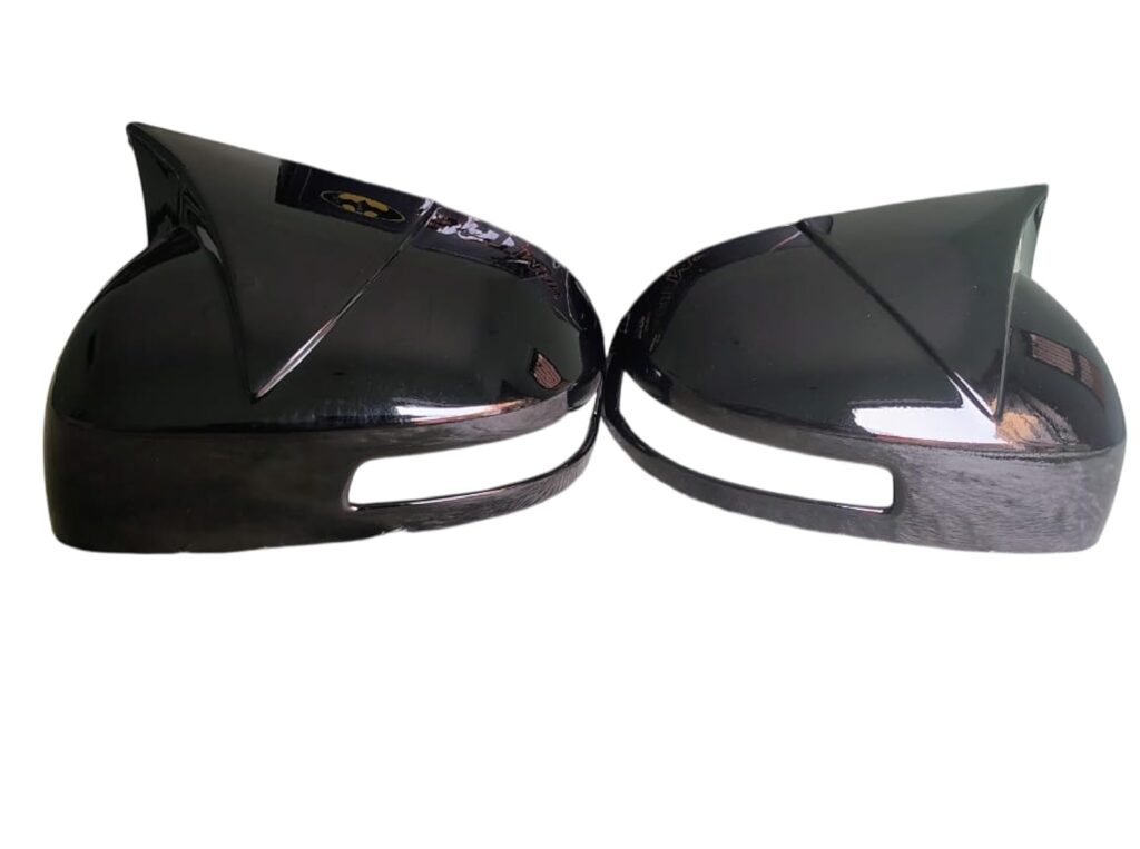 batman side mirror cover glossy black finish for toyota taisor (copy)