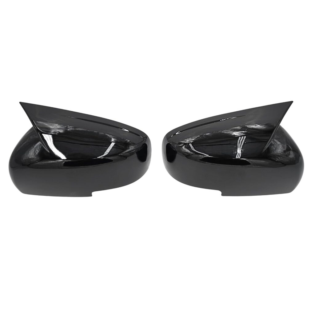 batman side mirror cover glossy black finish for kia sonet, carens, seltos (2020 25) (copy)