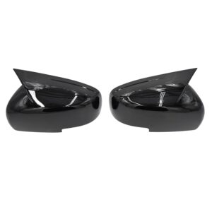 batman side mirror cover glossy black finish for kia sonet, carens, seltos (2020 25) (copy)