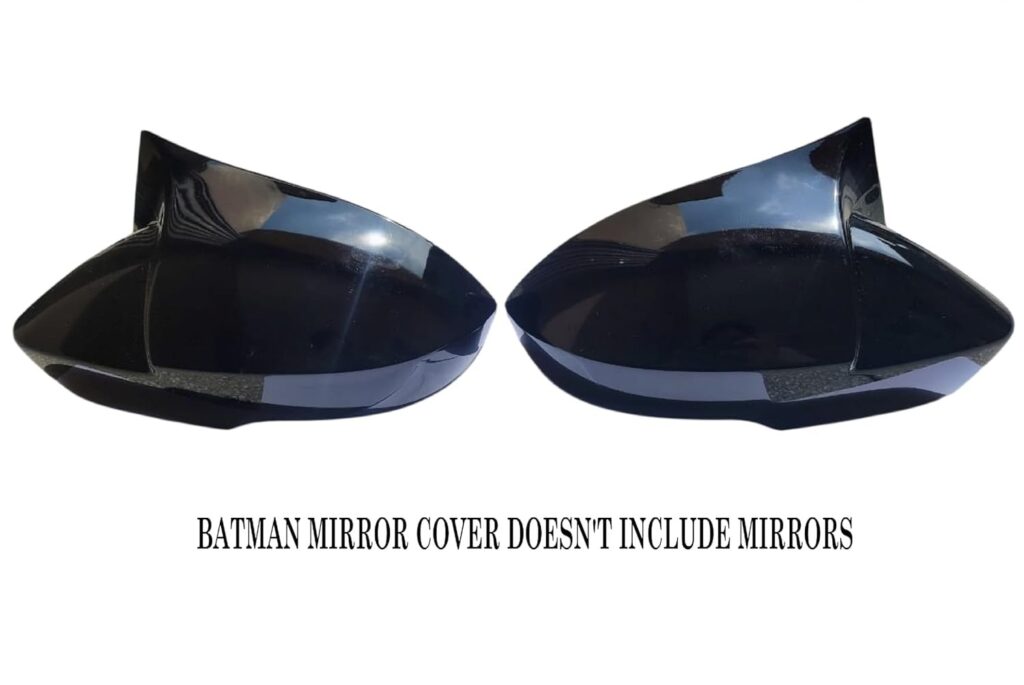 batman side mirror cover glossy black finish for suzuki ertiga (copy)