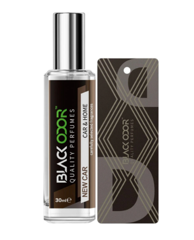 modkar black odor spray car perfume with hanging card: bo 33 (copy)
