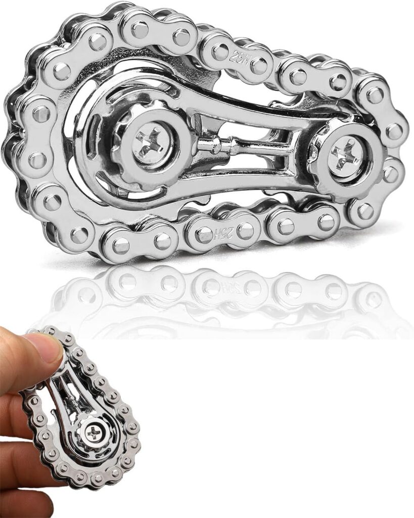 modkar bike gear chain fidget spinner black (copy)