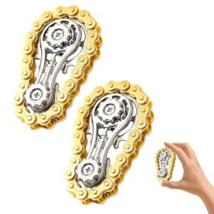 modkar bike gear chain fidget spinner silver (copy)