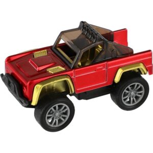 modkar polijeep toy car key chain red