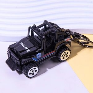modkar pickup truck toy car key chain with push back action red (copy)