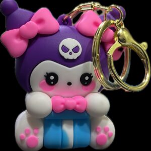 modkar chu chu sound keychain stitch character: pink (copy)